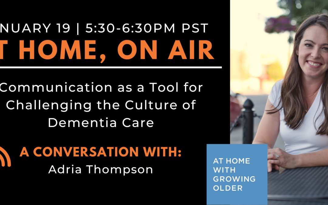 At Home, On Air: A Conversation with Adria Thompson