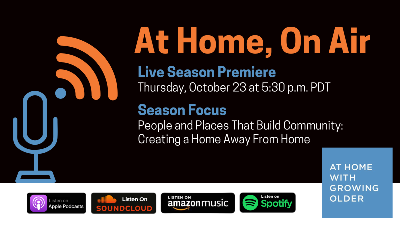 Milestone 50th Episode Celebration of At Home, On Air