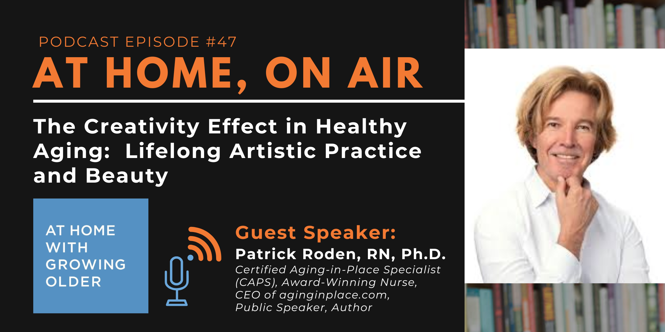 At Home, On Air: A Conversation with Patrick Roden
